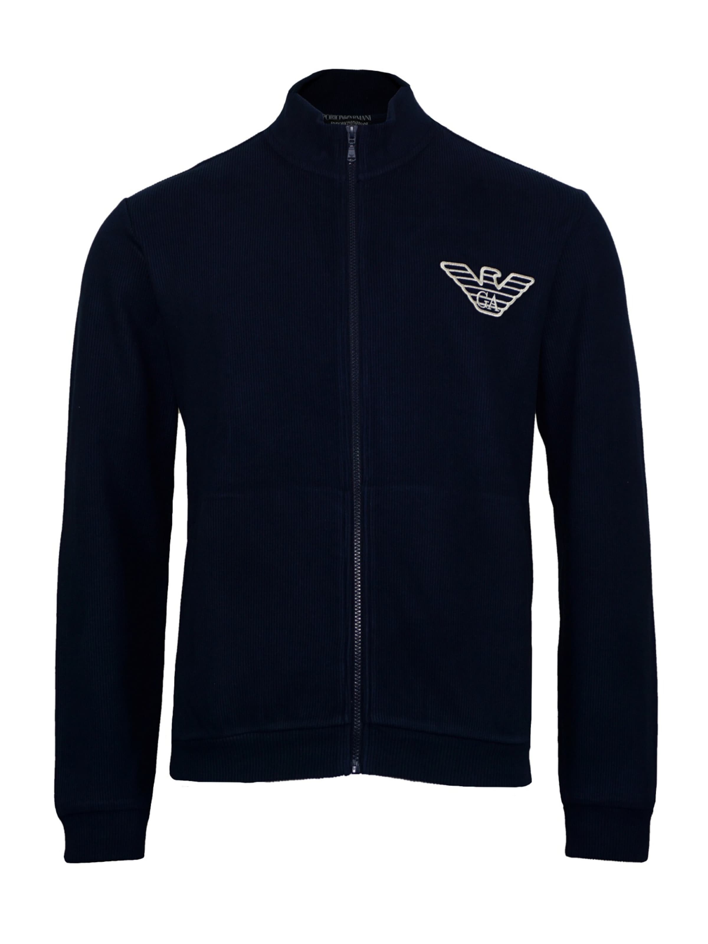 Giacchetta di Emporio Armani in blu: frontale