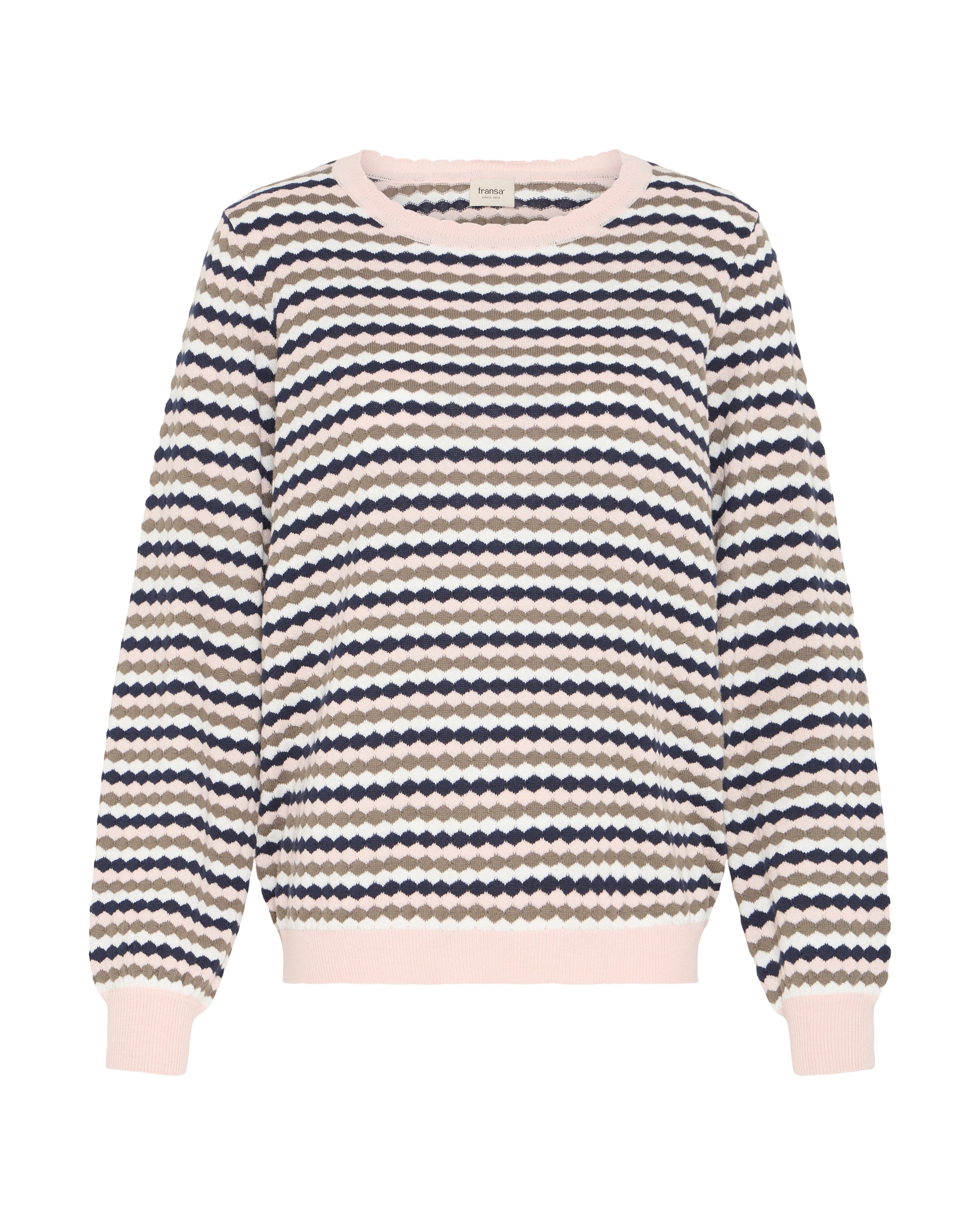 Fransa Pullover 'FRCAIA' i pink: forside