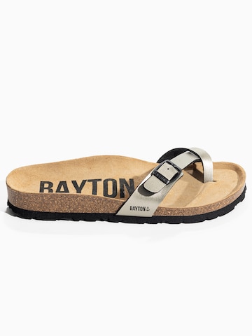 Bayton - Sandalias de dedo 'JUNON' en plata