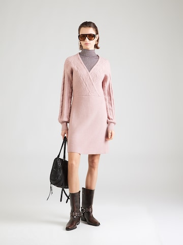 ABOUT YOU Úpletové šaty 'Camilla' – pink