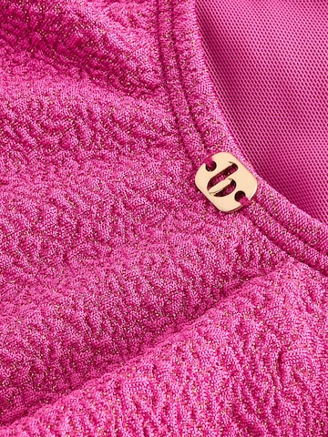 Bandeau Maillot de bain modelant 'B By Ted Baker' Next en rose