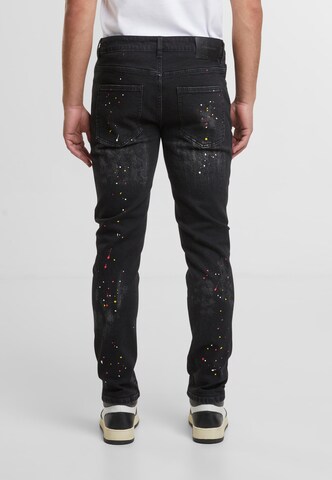 regular Jeans 'Alonso' di 2Y Premium in nero