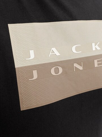 T-Shirt 'JCOFusion' Jack & Jones Plus en noir