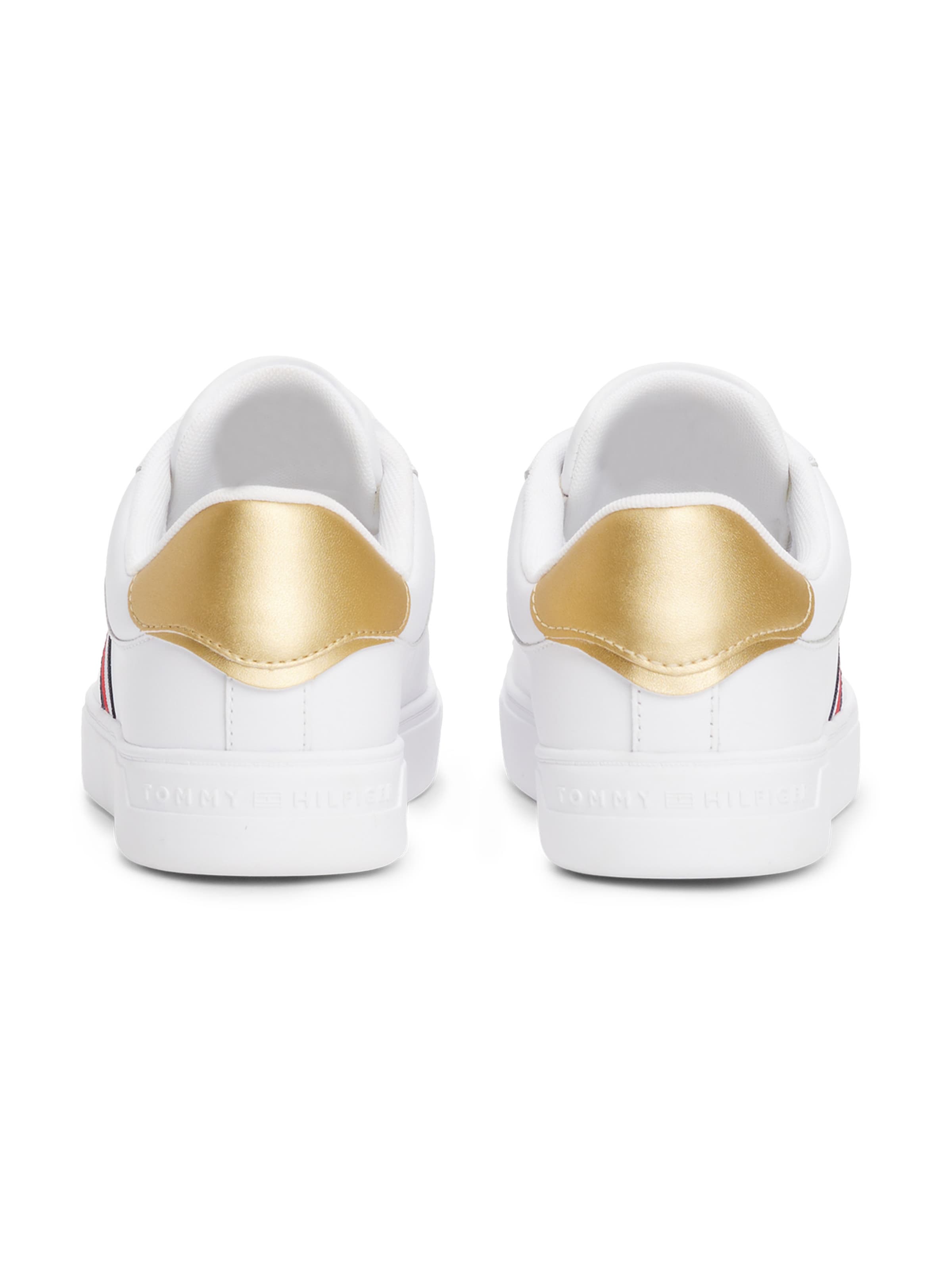 TOMMY HILFIGER Tenisky 'Essential Court' – bílá