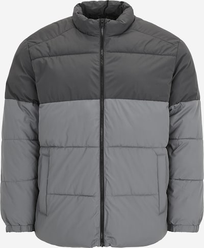 Jack & Jones Plus Talvitakki 'JJMAZE' värissä harmaa / vaaleanharmaa, Tuotenäkymä