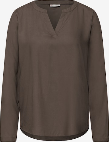 STREET ONE Tunic in Brown: front