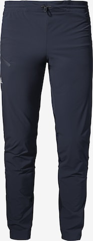 Schöffel Slimfit Outdoorhose 'Hestad' in Blau: predná strana