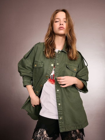 Rockett St George Jacke in Grün: Vorderseite