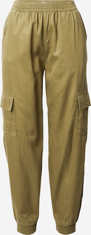 ONLY - Tapered Calças cargo 'FADUMA-COVE' em verde: frente