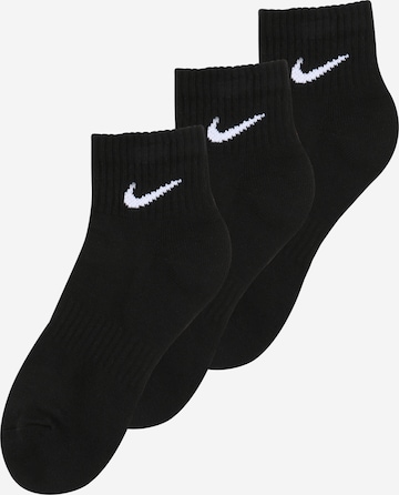 NIKE Socks 'Everyday Cush' in Black: front