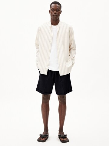 ARMEDANGELS Loosefit Broek 'JAACQUE LINO' in Zwart