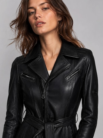 Manteau mi-saison 'Elin' Agamaa en noir