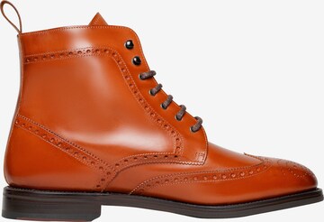 Henry Stevens Lace-Up Boots 'Winston FBDB' in Brown