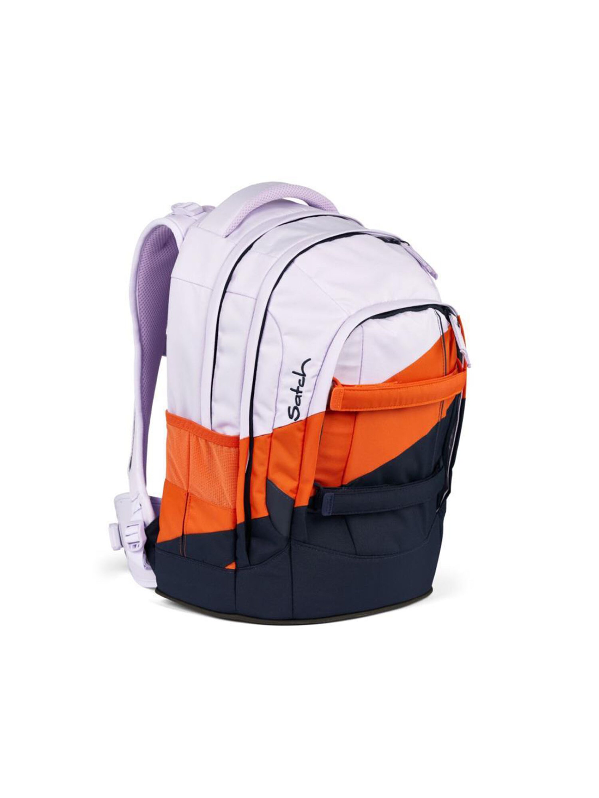 Satch Rucksack 'NOW OR NEVER'‌‌‌‌‌‌‌‌ in Lila