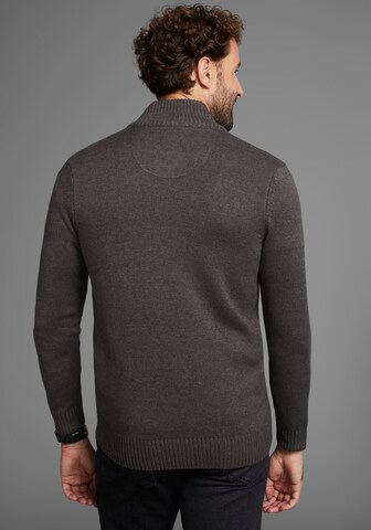 Man's World Knit Cardigan in Grey