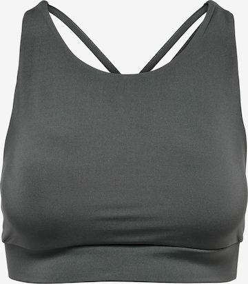 ONLY PLAY Bralette Sports Bra 'Fulla' in Grey: front