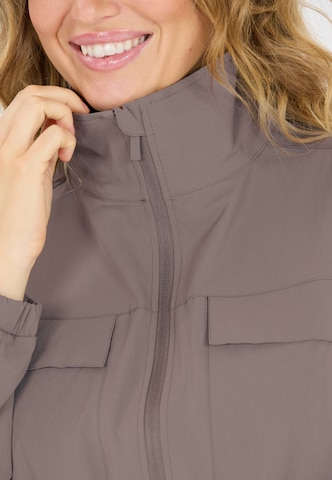 Athlecia Trainingsjacke 'Hero V2' in Braun