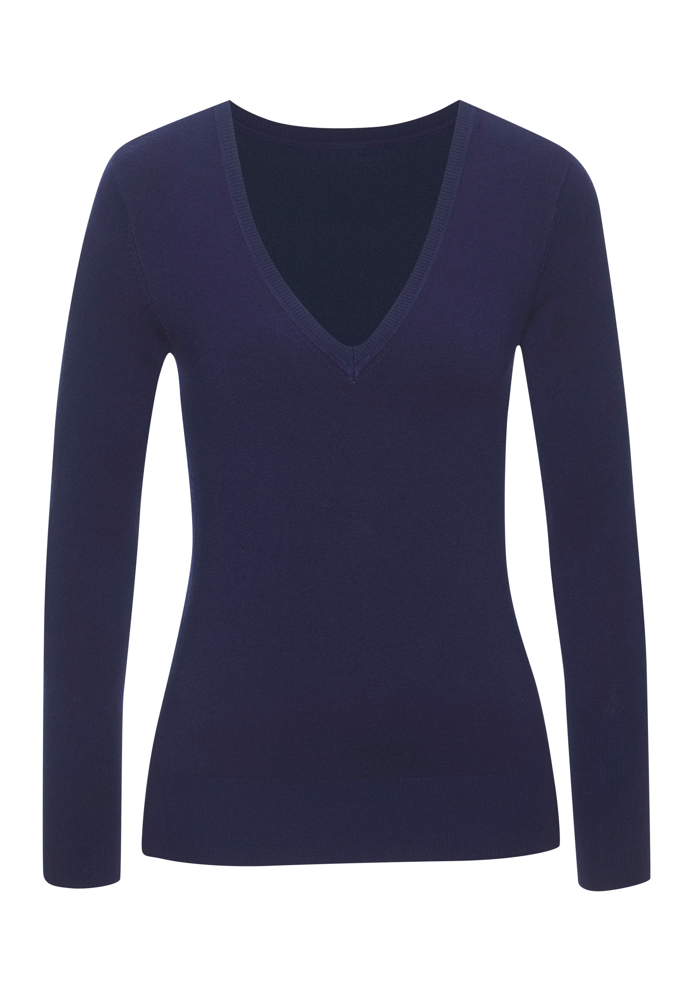 VIVANCE Pulóver - kék: elől