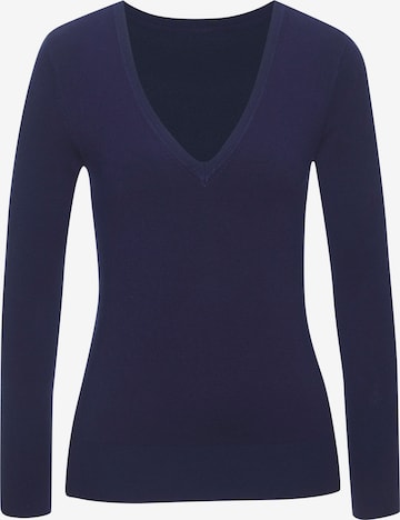 Pull-over VIVANCE en bleu : devant
