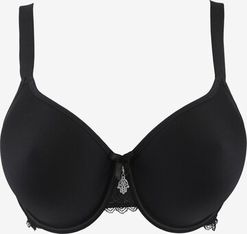 SugarShape Bralette Bra in Black: front