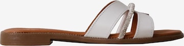 The Divine Factory Mule in White: front