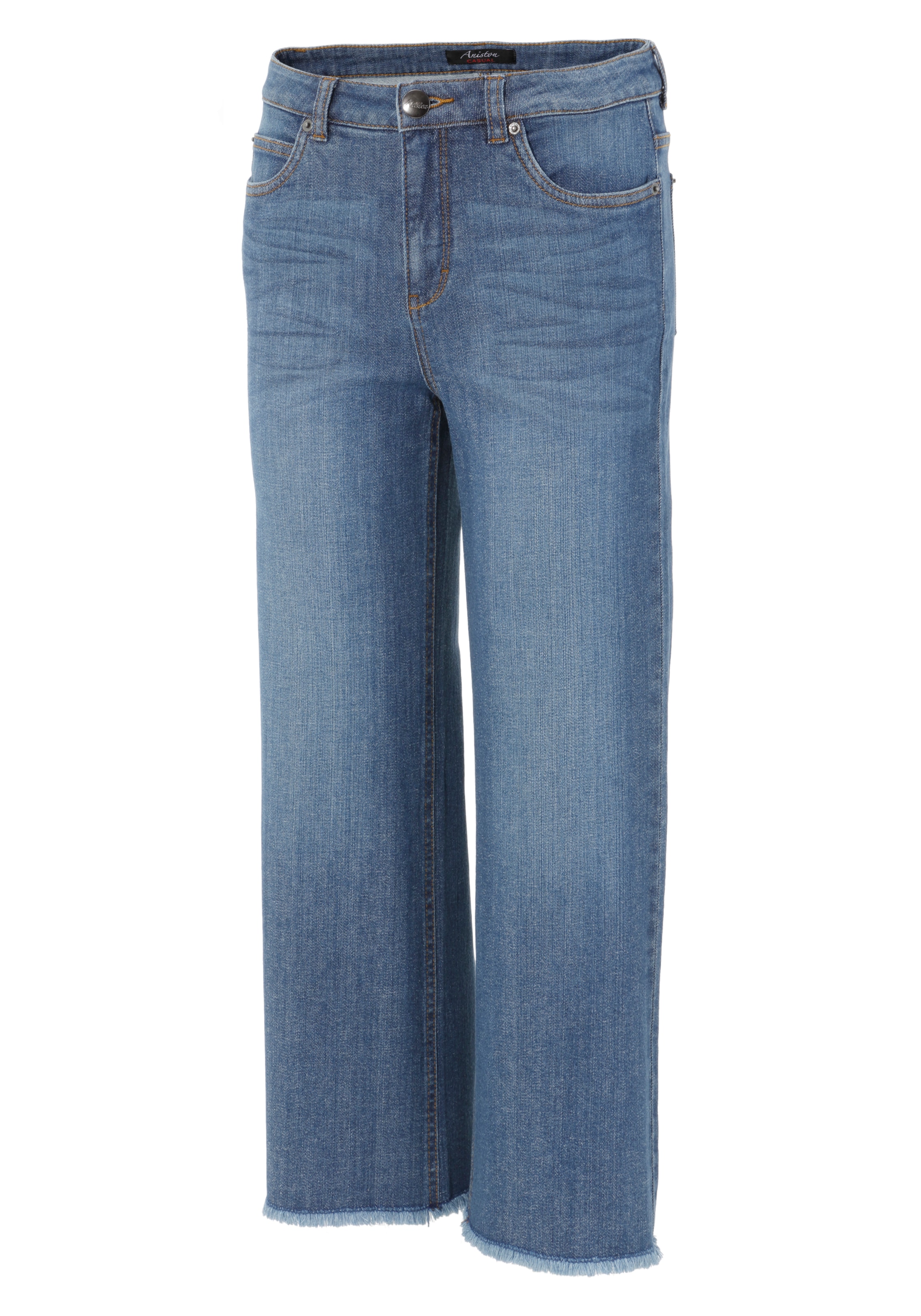 Aniston CASUAL Regular Jeans in Blau: Vorderseite