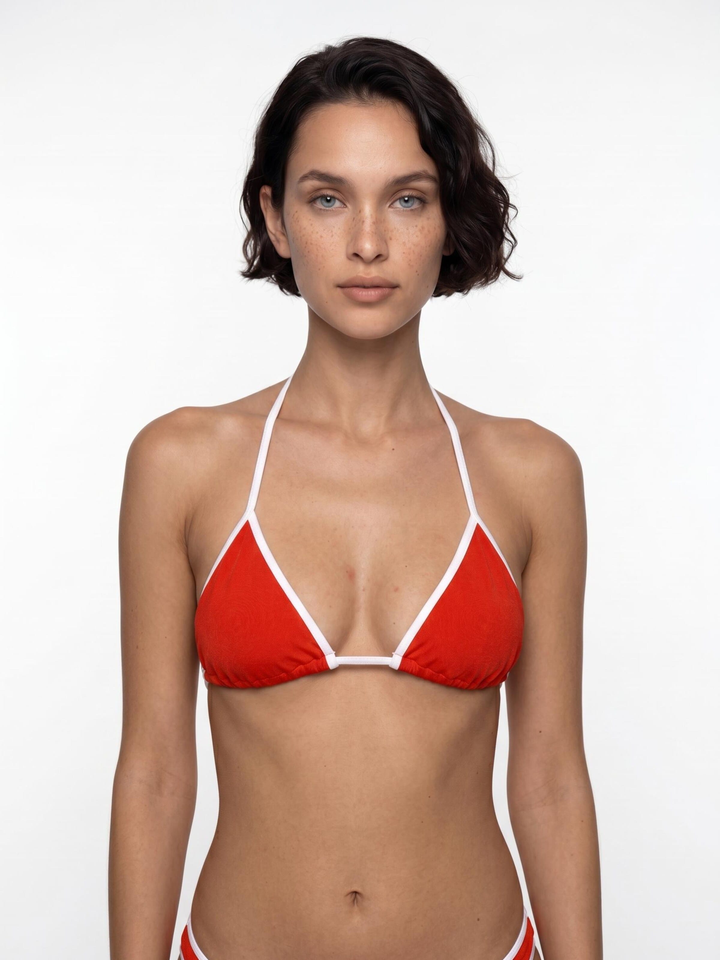 Triangle Bikini 'Triangolo' Flavia Valentini en rouge