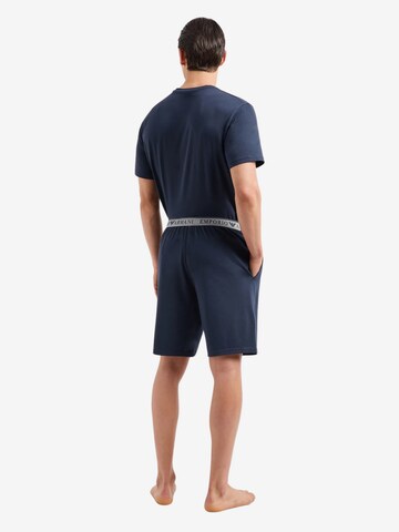 Emporio Armani Short Pajamas in Blue