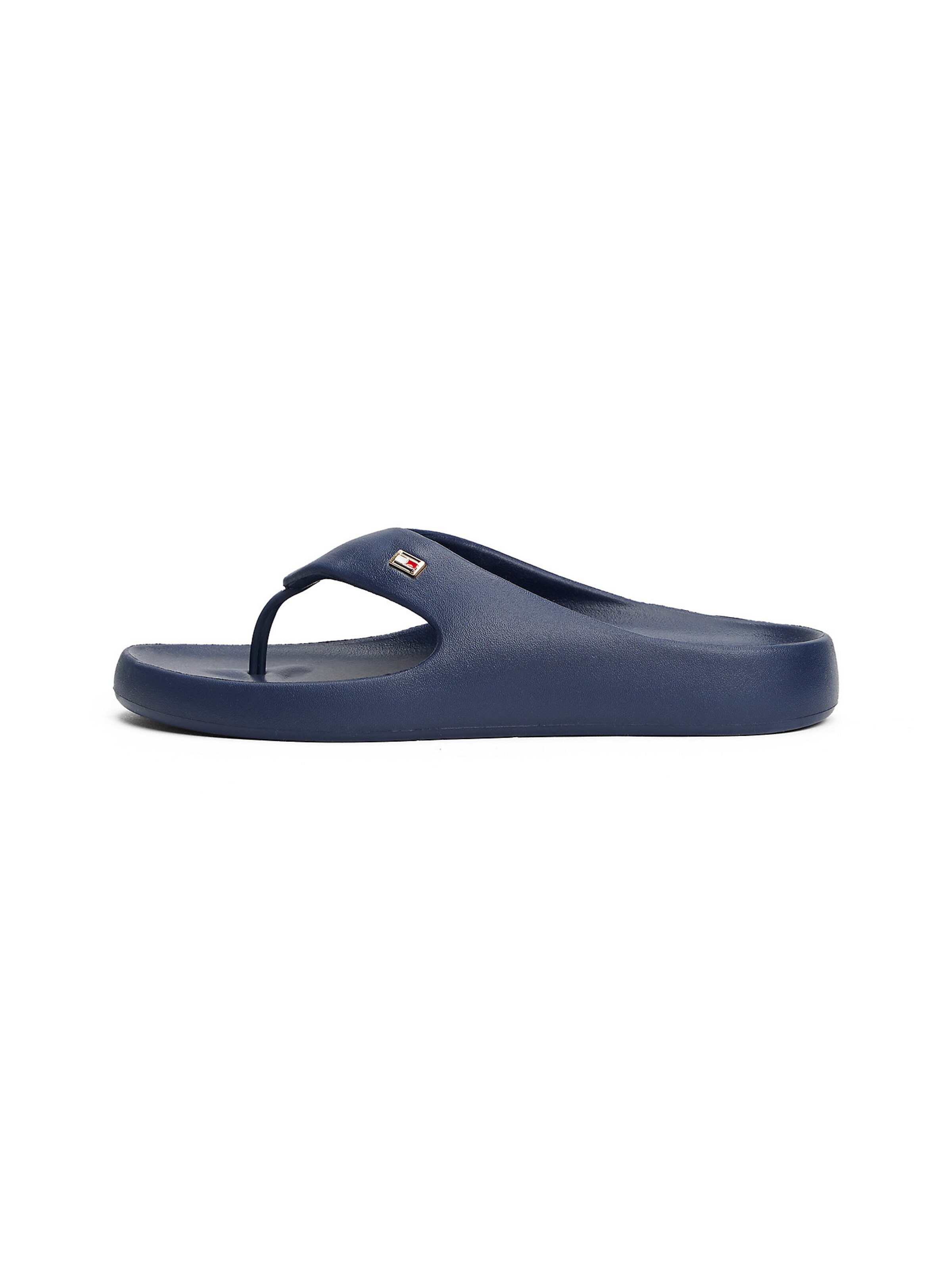 TOMMY HILFIGER T-Bar Sandals in Blue: front