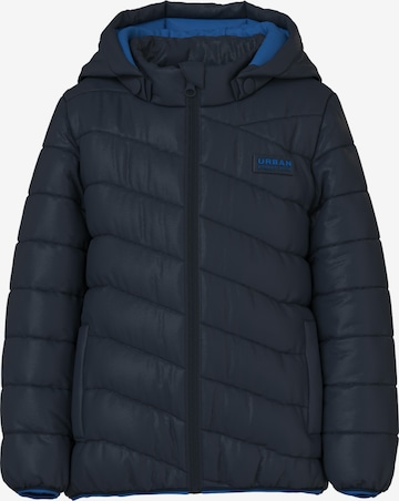 NAME IT Winter Jacket in Blue: front