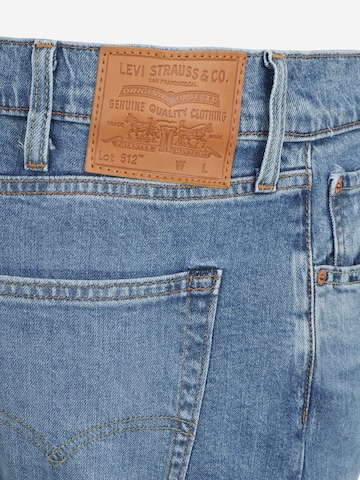 Effilé Jean '512™ Slim Taper B&T' Levi's® Big & Tall en bleu