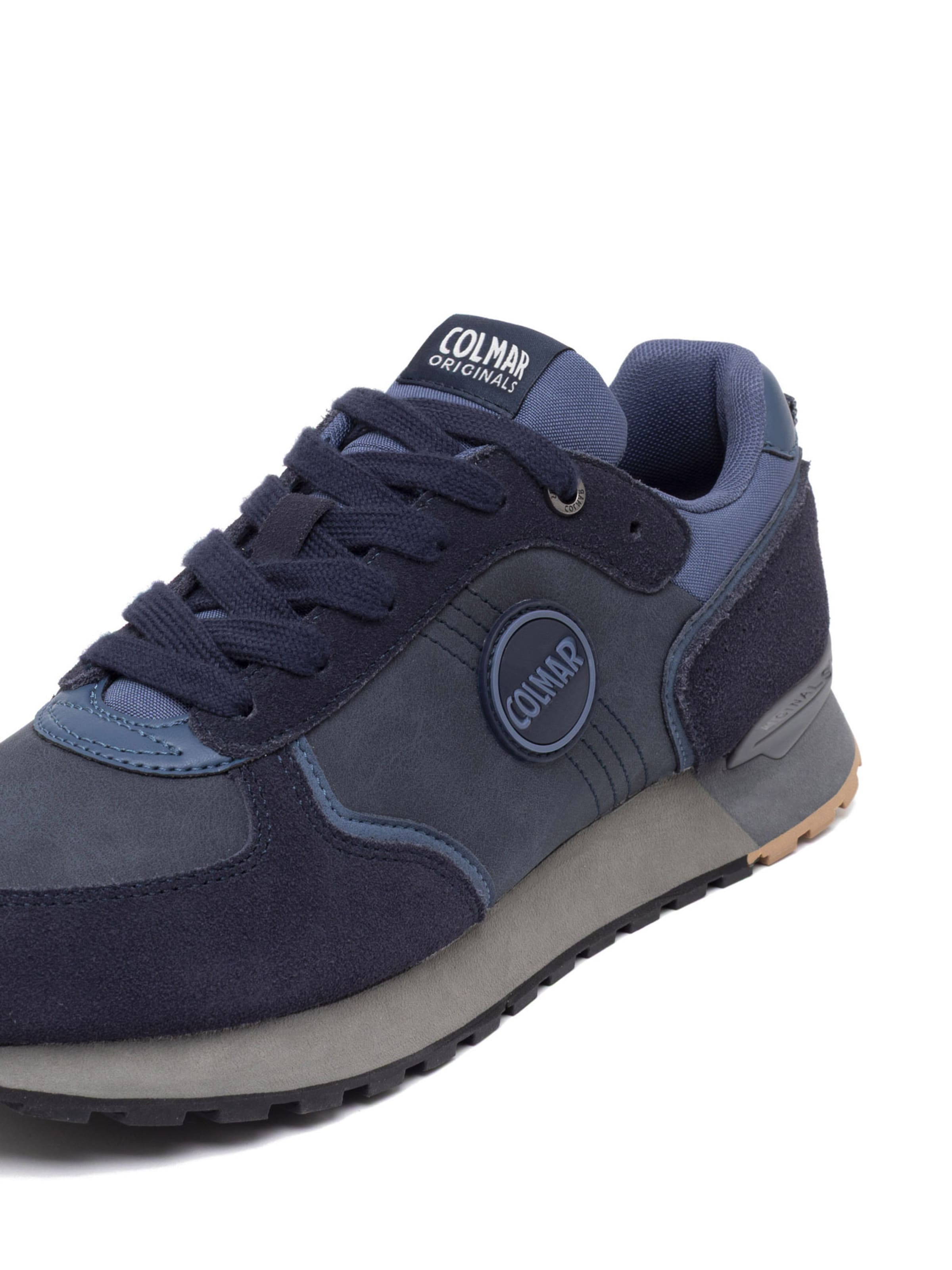 Colmar Platform trainers 'Travis Boost' in Blue: front