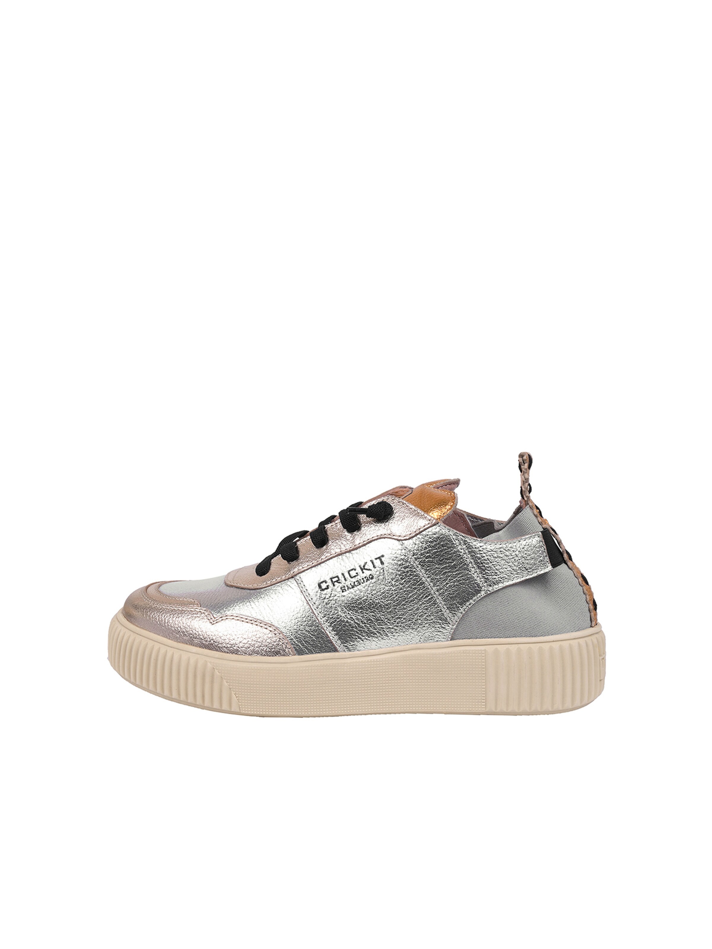 Crickit Platform trainers 'Oakli' in Silver