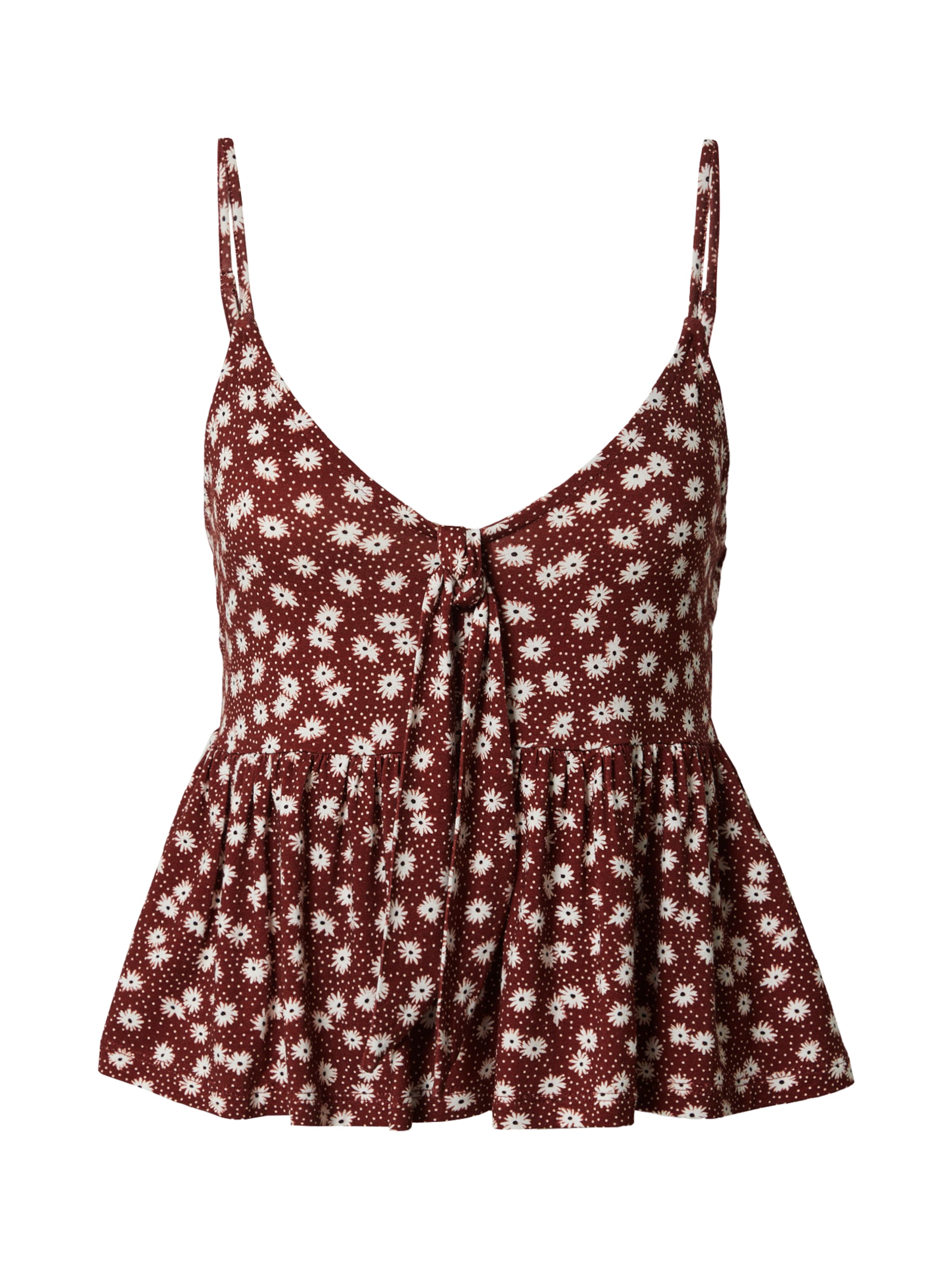 ABOUT YOU Топ 'Aurelia' в Коричневый: спереди