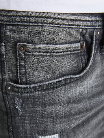 Slimfit Jeans 'Glenn' de la JACK & JONES pe negru