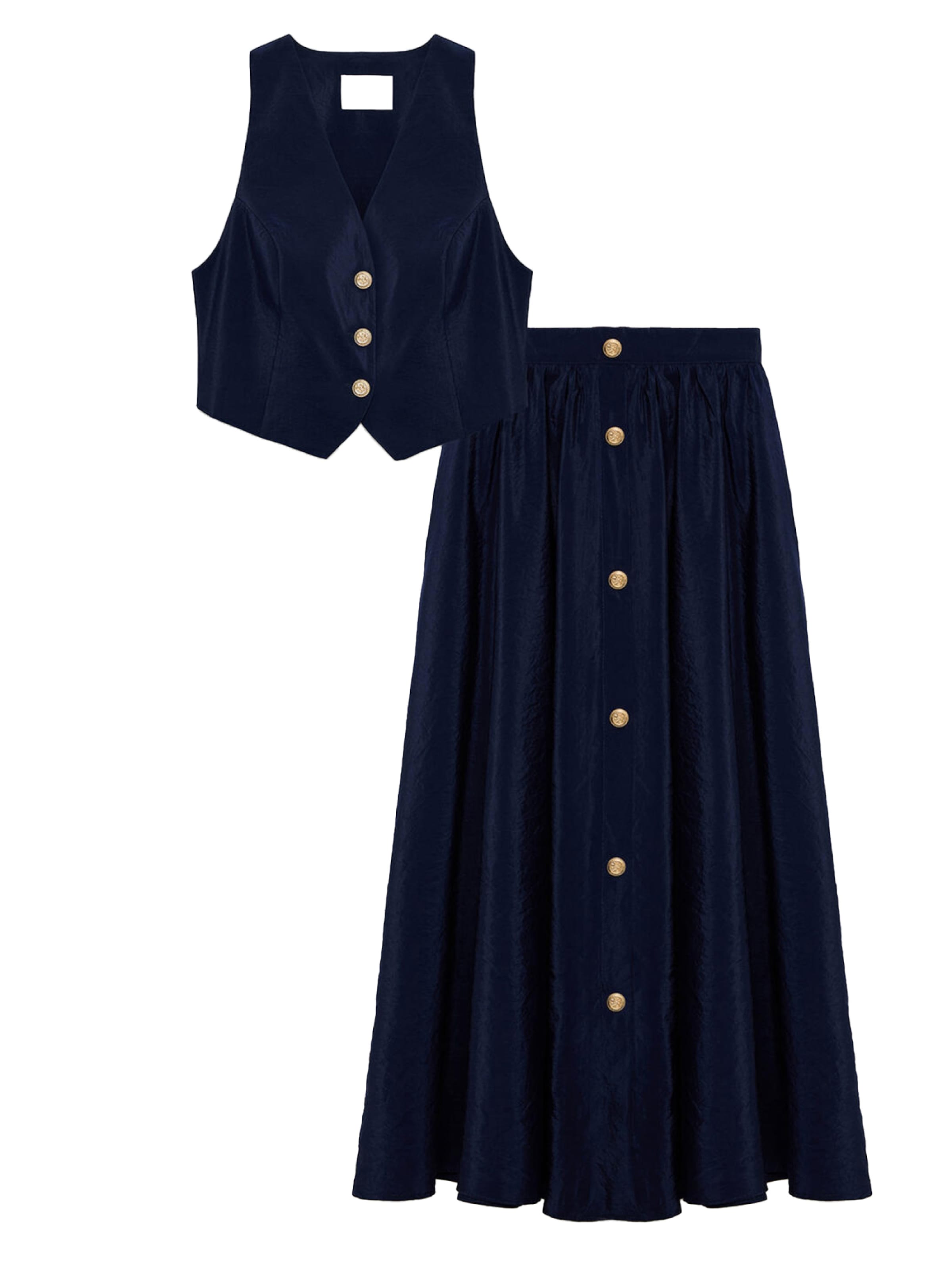 Touche Prive Kostuum 'Damm' in Blauw