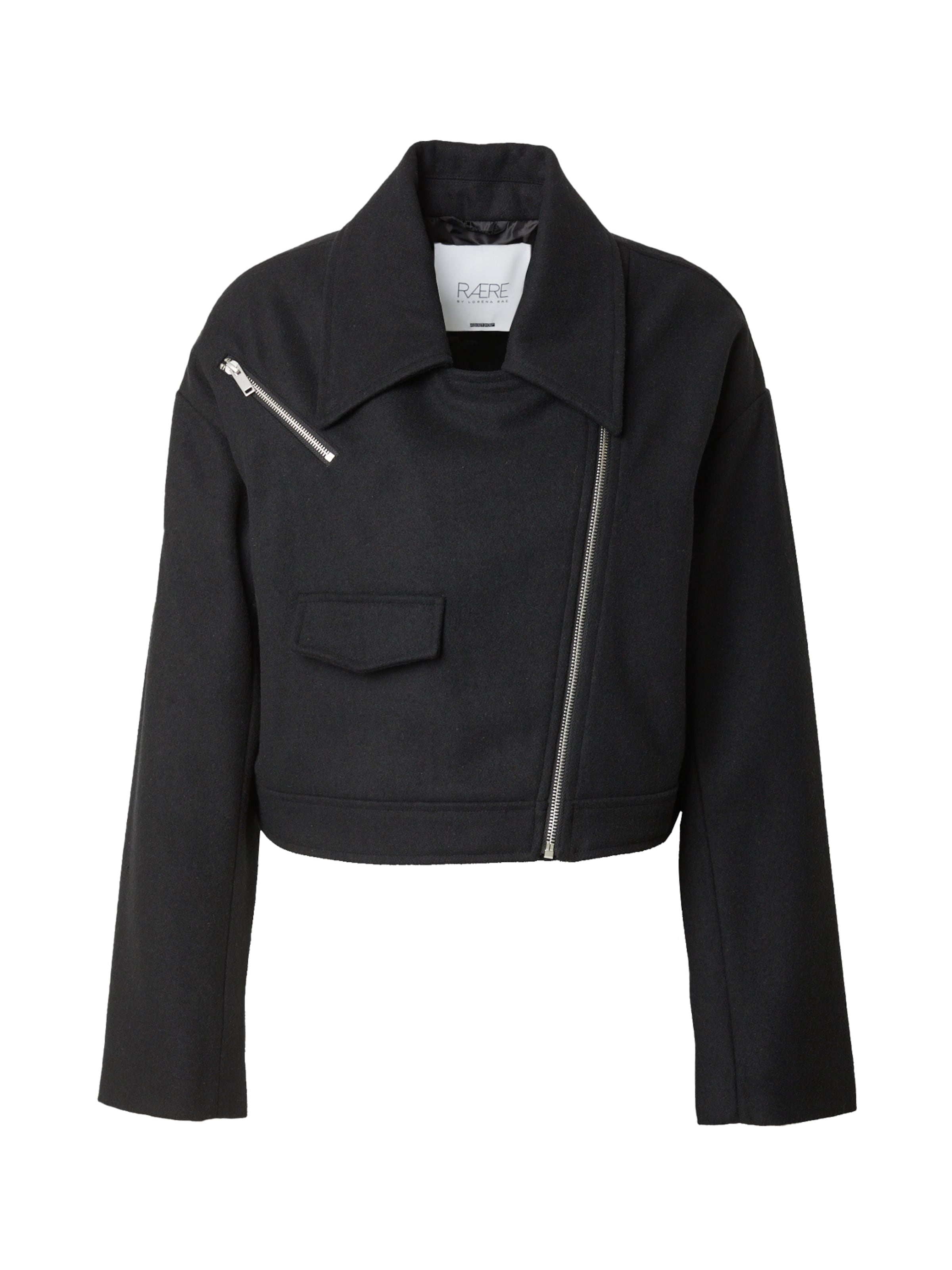RÆRE by Lorena Rae Φθινοπωρινό και ανοιξιάτικο μπουφάν &#x27;Christin&#x27; σε μαύρο: μπροστά