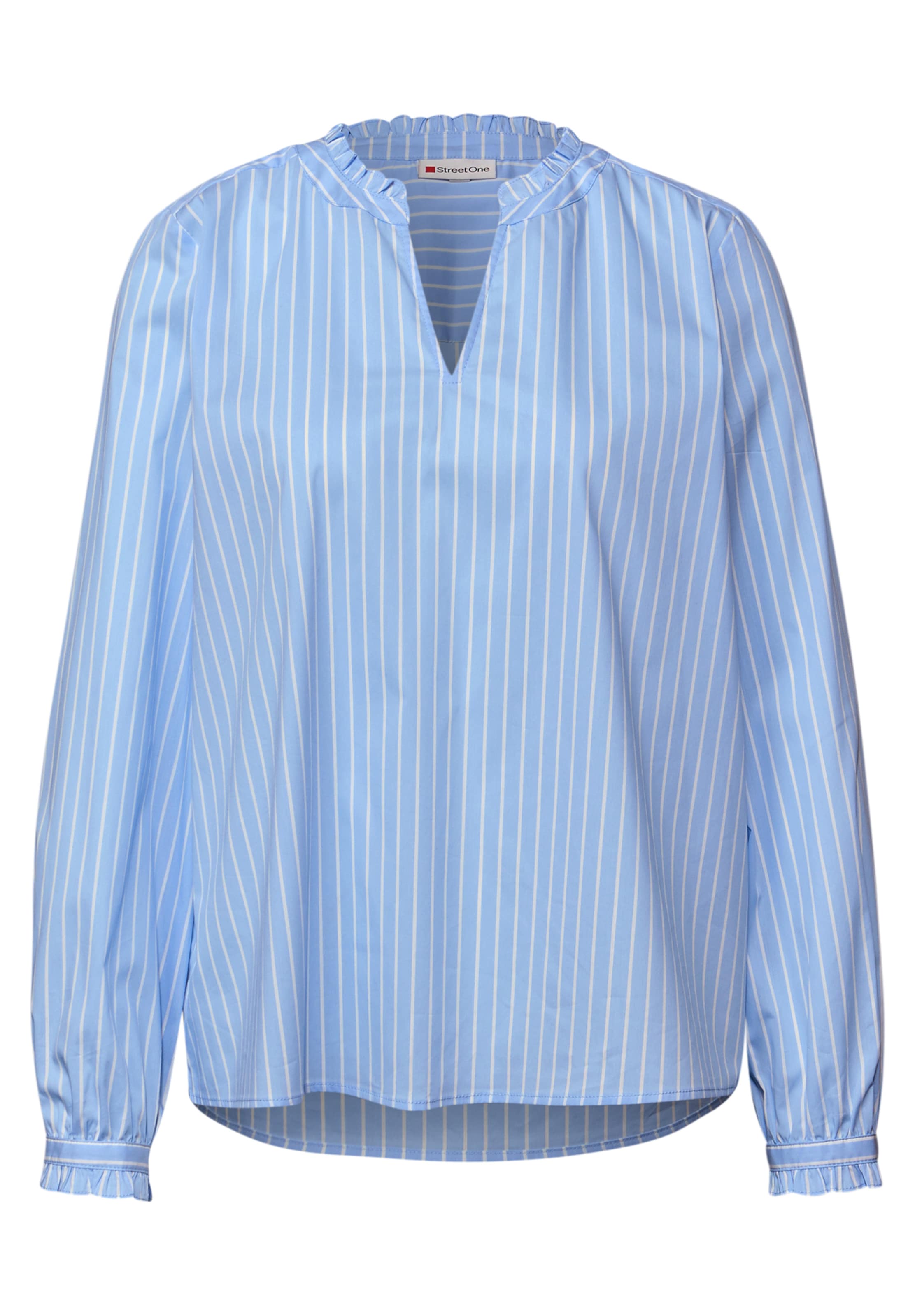 STREET ONE Blouse in Blue: front