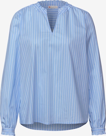 STREET ONE Blouse in Blue: front