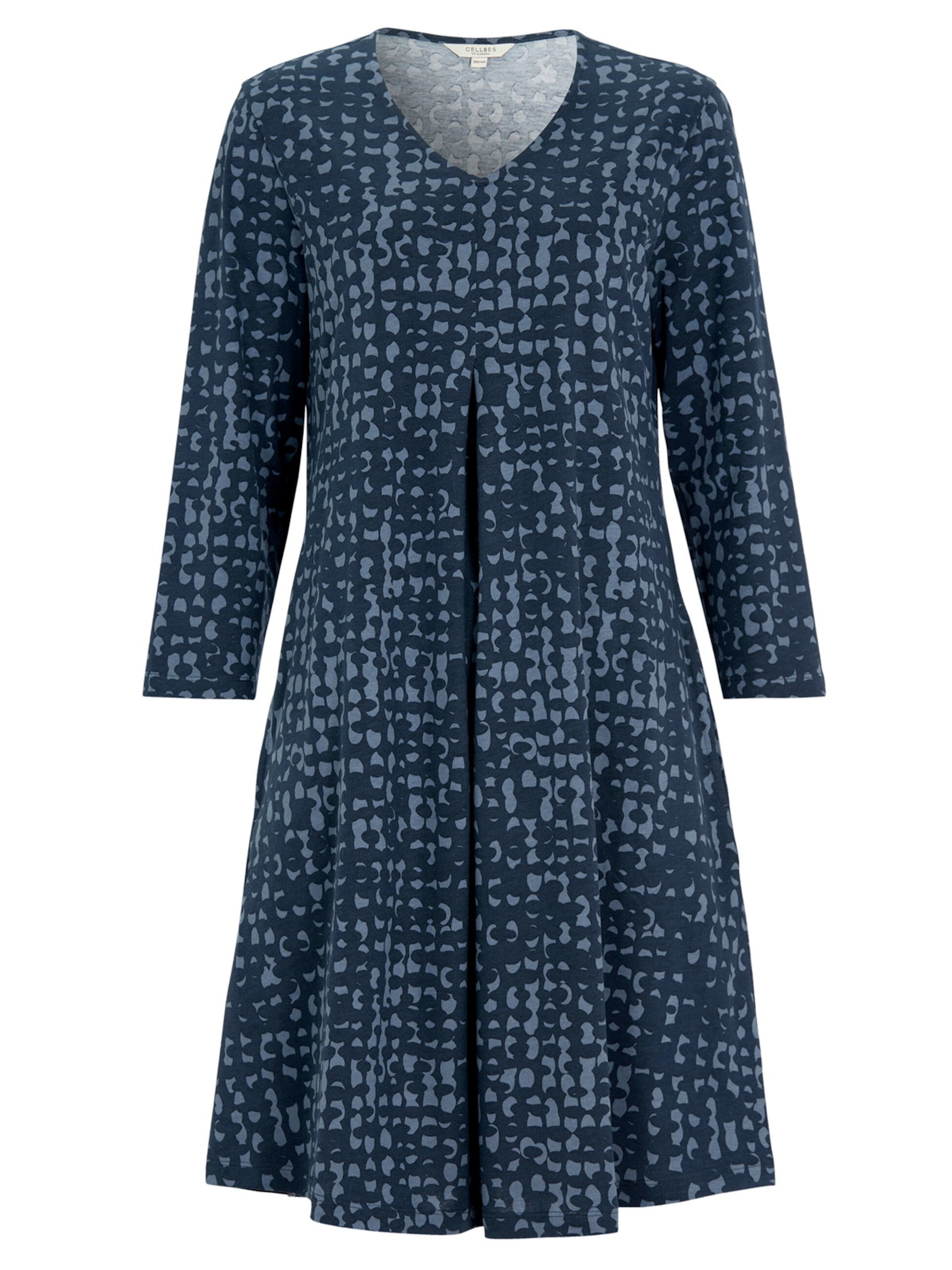 Cellbes of Sweden Jurk in Blauw: voorkant