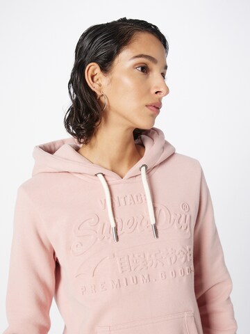 Superdry Mikina – pink