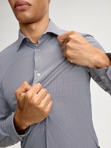 JOOP! Slim fit Button Up Shirt 'Pit' in Blue