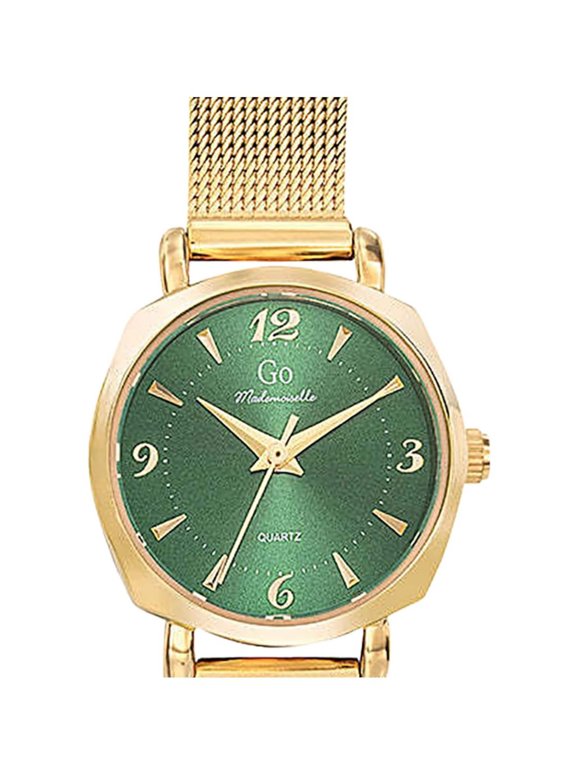 GO GirlOnly - Reloj analógico en oro