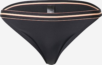 Slip costum de baie de la LingaDore pe negru: față