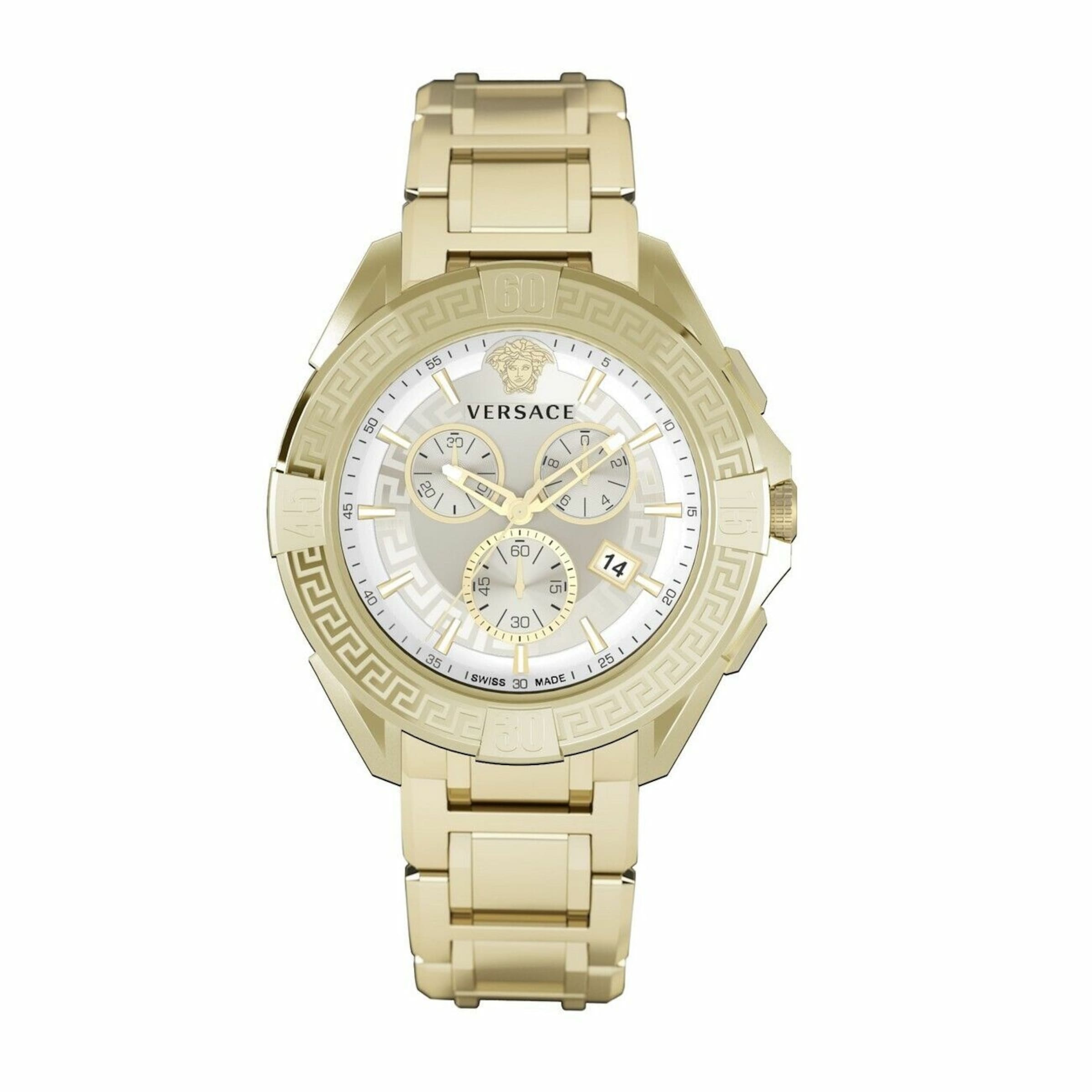 VERSACE Analog watch in Gold, Item view