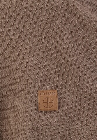 Key Largo Sweatshirt 'KLWOLFGANG ' i brun