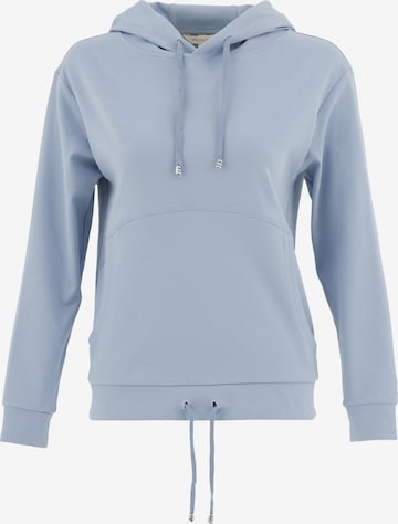 Organication Sweatshirt in Blue: front