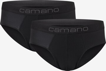 camano Slip in Schwarz: predná strana