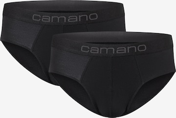 camano Slip in Schwarz: predná strana