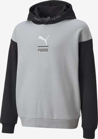 PUMA Sweatshirt 'Alpha' in Grey: front